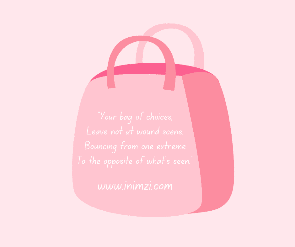 Bag of Choices – A Poem on Free Will and Self-Mastery