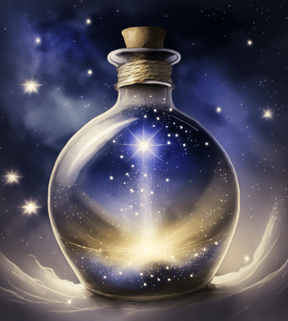 bottle of stars