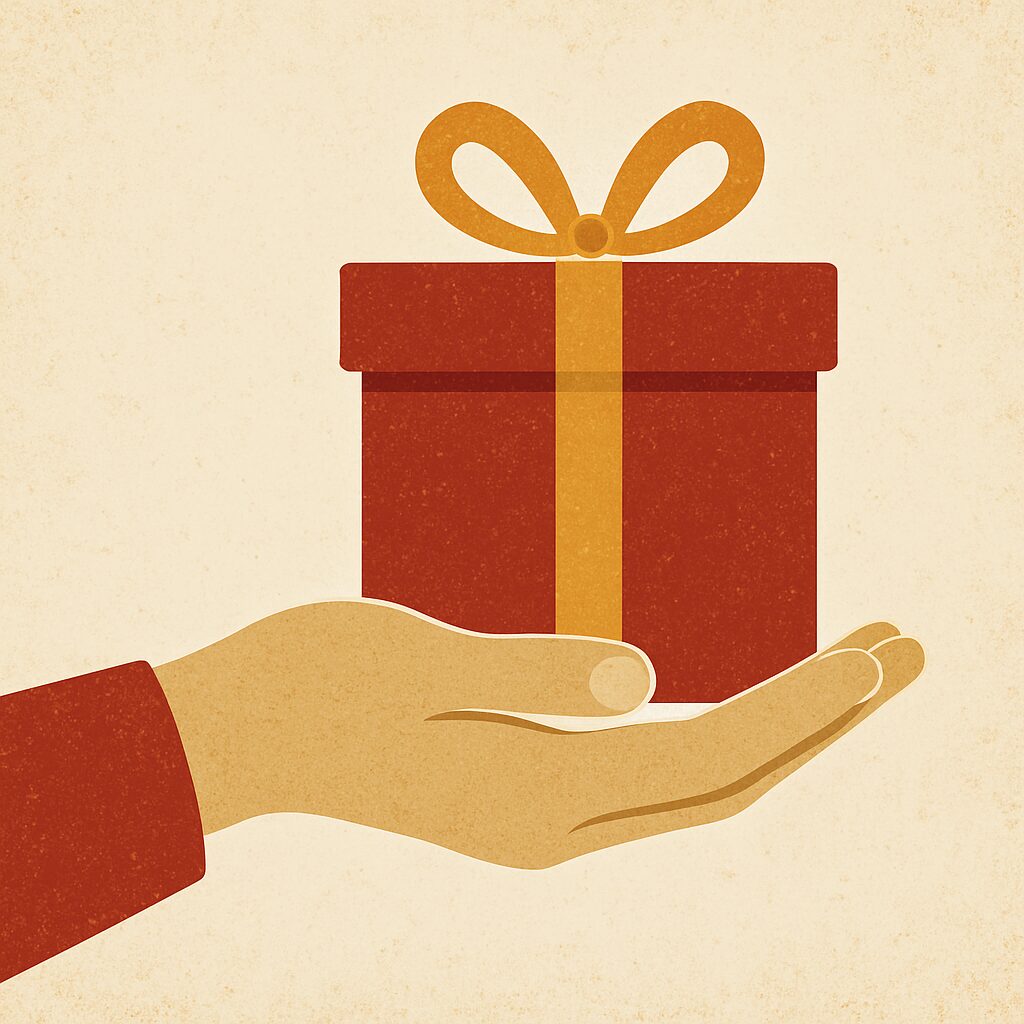The gift – a poem on love and mindful action